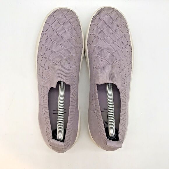 Victorias Secret Slip-On Sneakers Women's 6M Lilac Knit Soc Top Loafers Shoes - Picture 6 of 11